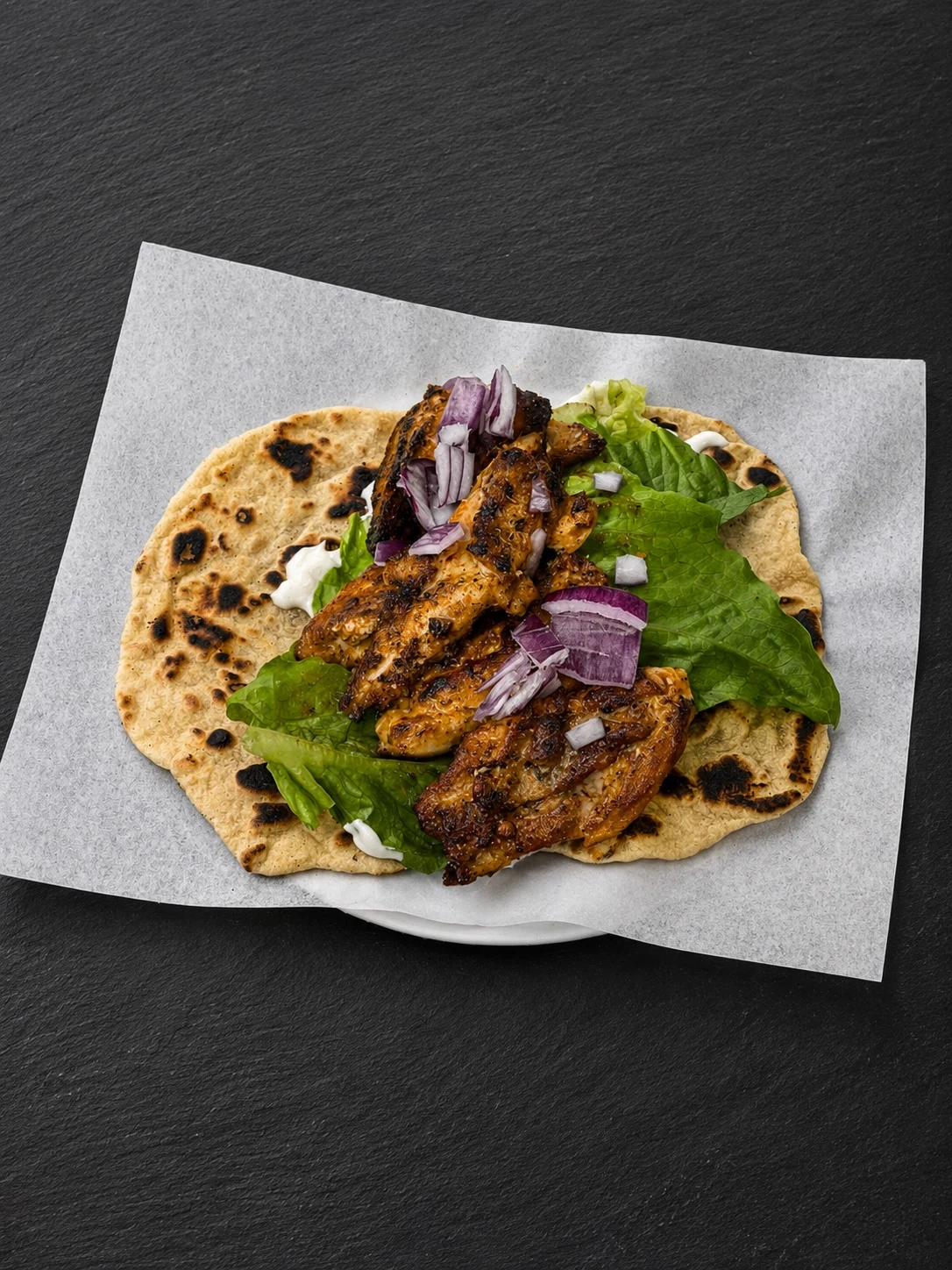 Chicken flatbread