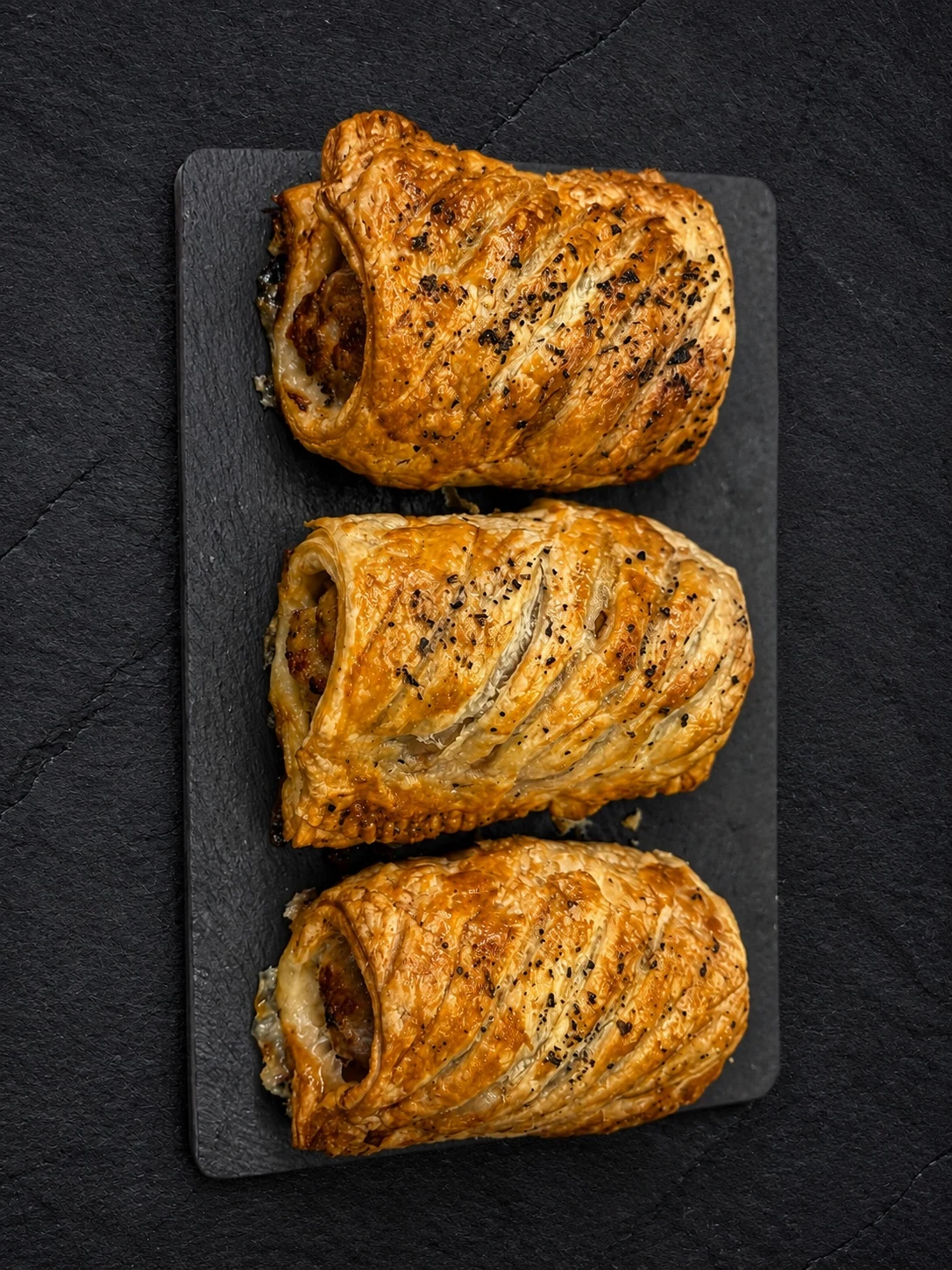 Homemade savoury pastries